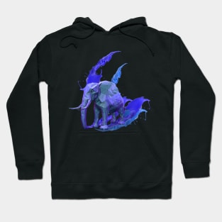 Blue Elephant Hoodie